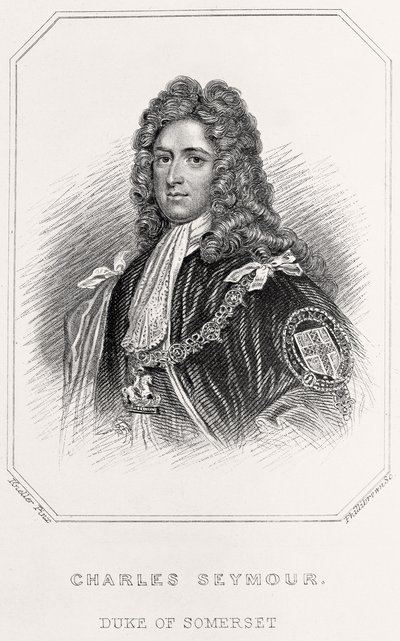 Ritratto di Charles Seymour, Duca di Somerset da English School