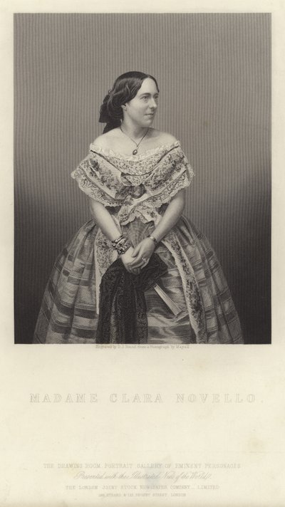 Ritratto di Clara Novello da English School
