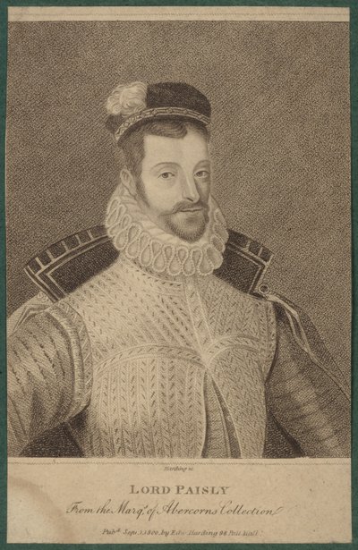 Ritratto di Claud Hamilton, Signore di Paisley da English School