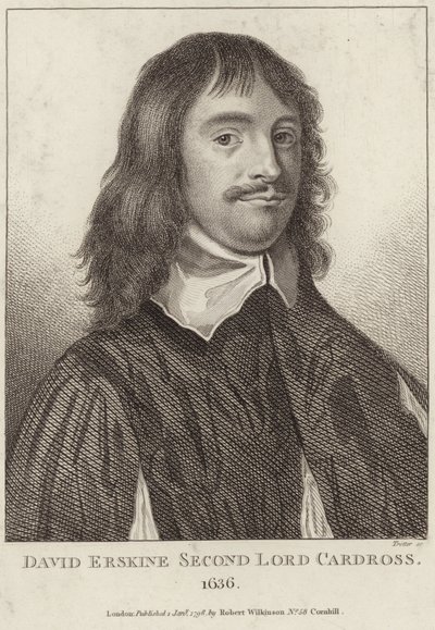 Ritratto di David Erskine, Secondo Lord Cardross da English School
