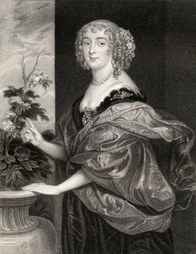 Ritratto di Dorothy Sidney, Contessa di Sunderland, da Lodges British Portraits, 1823 da English School