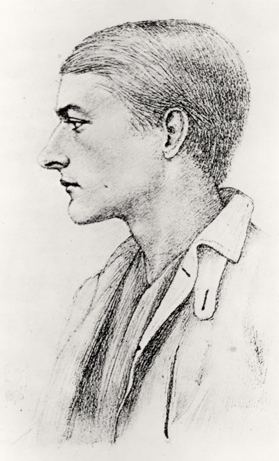 Ritratto di Edward Fitzgerald da English School