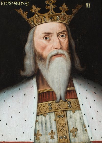 Ritratto di Edoardo III (olio su tavola) da English School