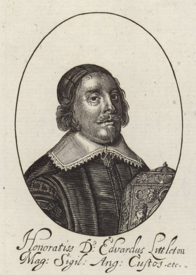 Ritratto di Edward Littleton da English School