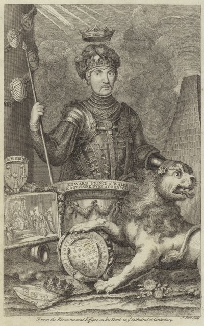 Ritratto di Edoardo, Principe di Galles da English School