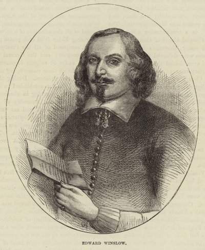 Ritratto di Edward Winslow da English School
