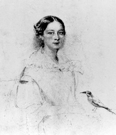 Ritratto di Emily Shore (1819-1839), 19° secolo da English School