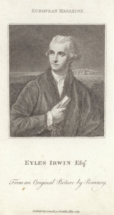 Ritratto di Eyles Irwin da English School