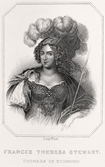 Ritratto di Frances Theresa Stewart da English School