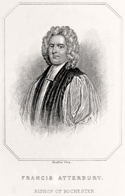 Ritratto di Francis Atterbury, Vescovo di Rochester da English School