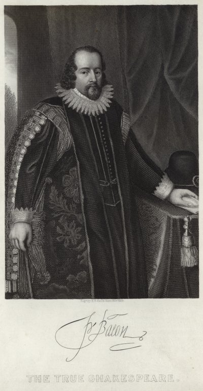 Ritratto di Francis Bacon da English School