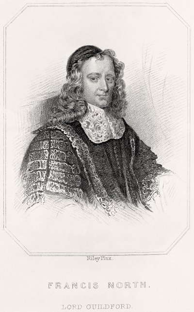 Ritratto di Francis North, Lord Guildford da English School