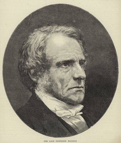 Ritratto di Frederick Denison Maurice da English School