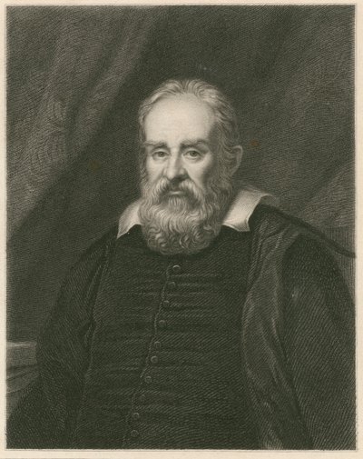 Ritratto di Galileo Galilei da English School
