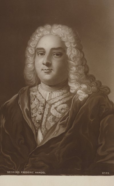 Ritratto di George Friedrich Handel da English School