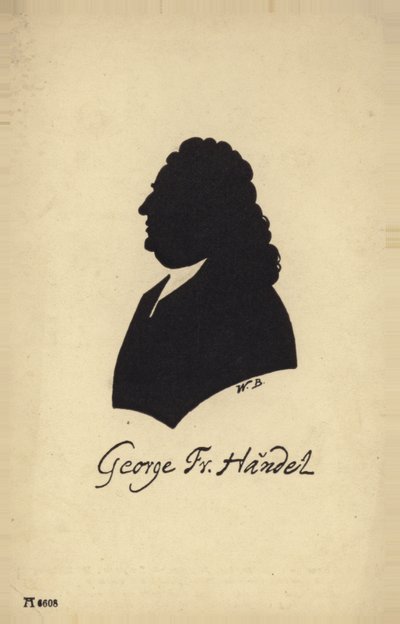Ritratto di George Friedrich Handel da English School