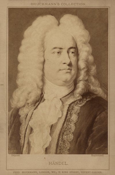 Ritratto di Georg Friedrich Händel da English School