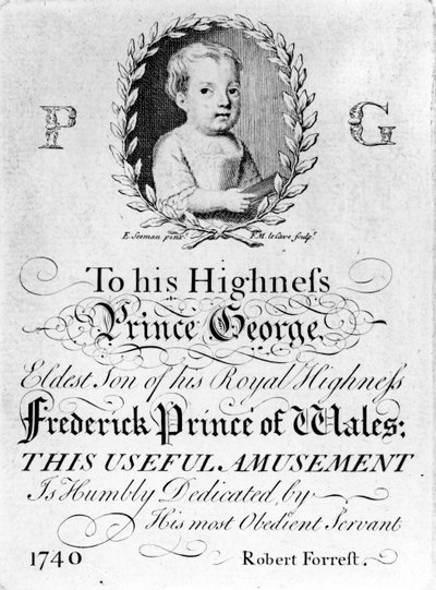 Ritratto di Giorgio III, stampa realizzata da Francois Movellon de la Cave, 1804 da English School