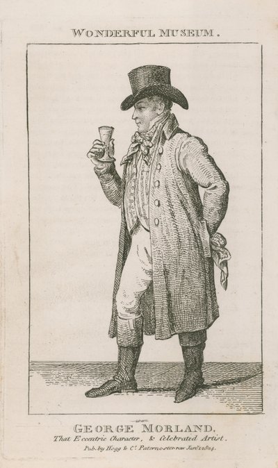 Ritratto di George Morland da English School
