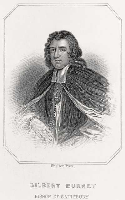 Ritratto di Gilbert Burnet, Vescovo di Salisbury da English School