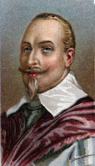 Ritratto di Gustavo Adolfo di Svezia - Ritratto di Gustavo II Adolfo Re di Svezia (1594-1632) - Dalla serie 