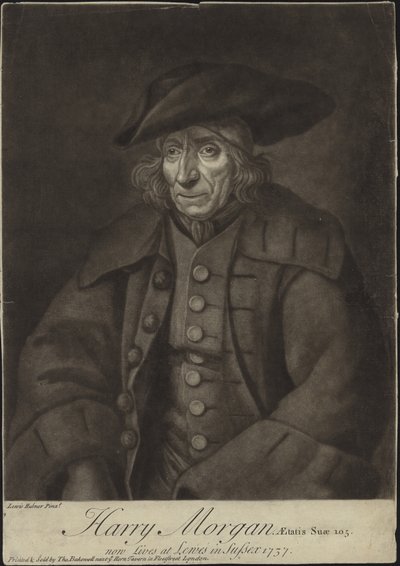 Ritratto di Harry Morgan da English School
