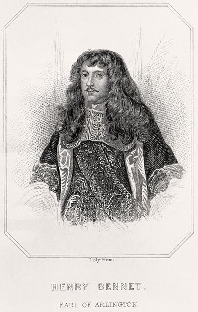 Ritratto di Henry Bennet, Conte di Arlington da English School