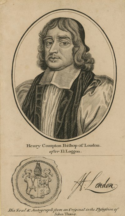 Ritratto di Henry Compton da English School