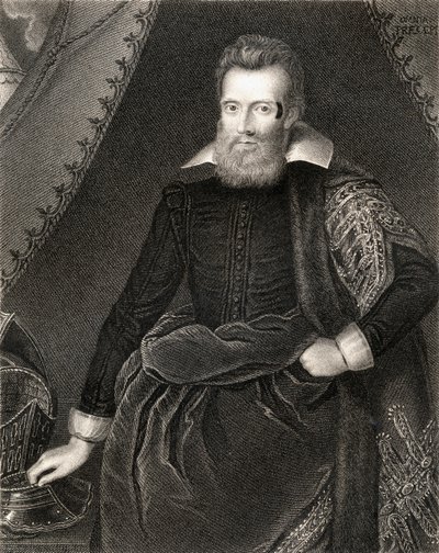 Ritratto di Henry Danvers, conte di Danby, da Lodges British Portraits, 1823 da English School