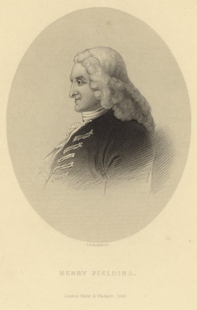 Ritratto di Henry Fielding da English School