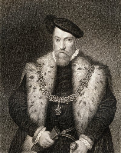 Ritratto di Henry Fitzalan, 12° Conte di Arundel, da Lodges British Portraits, 1823 da English School