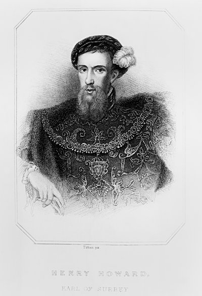 Ritratto di Henry Howard (1517-47) Conte di Surrey, da 