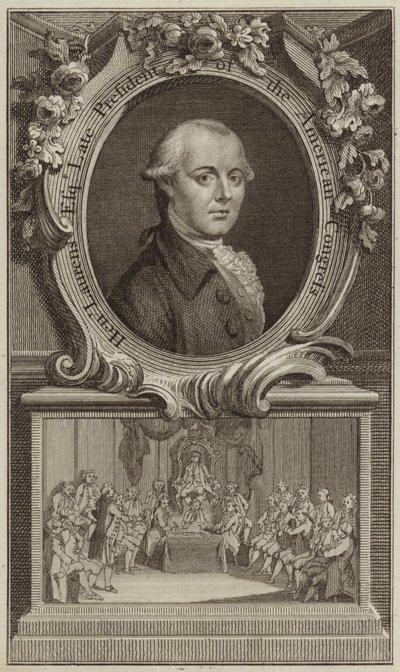Ritratto di Henry Laurens da English School