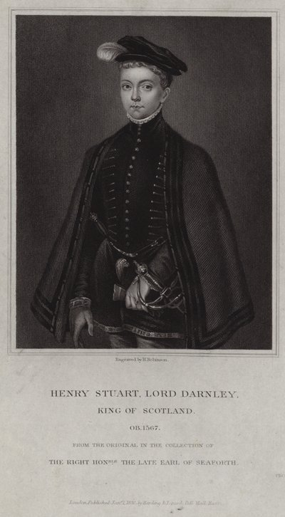 Ritratto di Henry Stuart, Signore di Darnley da English School