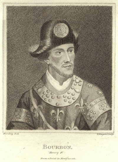 Ritratto di Enrico V, Casa di Borbone da English School