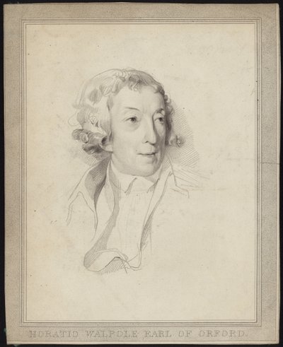 Ritratto di Horace Walpole da English School
