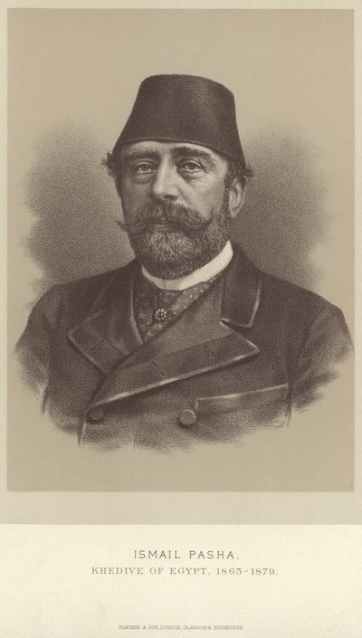 Ritratto di Ismail Pasha da English School
