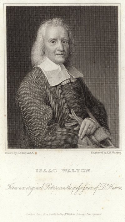 Ritratto di Izaak Walton da English School