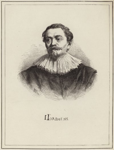 Ritratto di Jacob Jordaens da English School