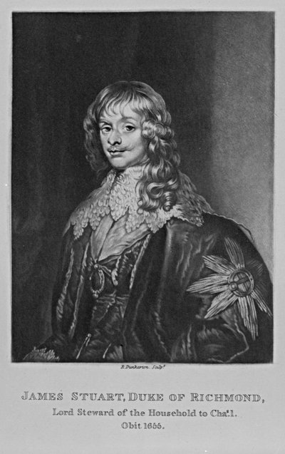 Ritratto di James, 1° Duca di Richmond, da 