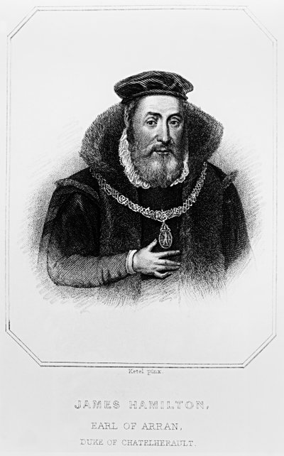 Ritratto di James Hamilton (1517-1575) 2° conte di Arran, da 