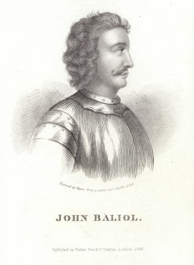 Ritratto di John Balliol da English School