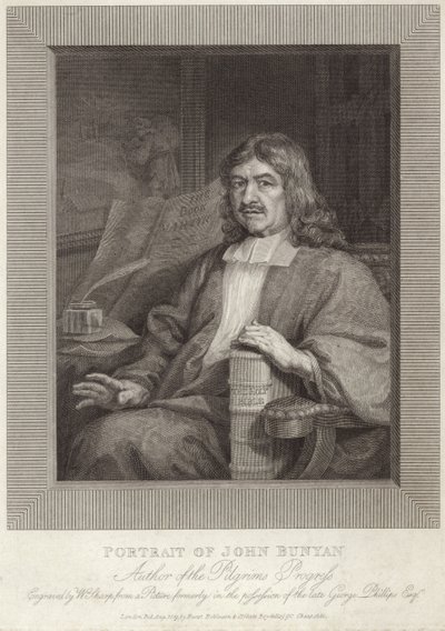 Ritratto di John Bunyan da English School