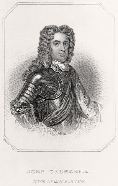 Ritratto di John Churchill, Duca di Marlborough da English School