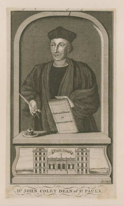 Ritratto di John Colet da English School