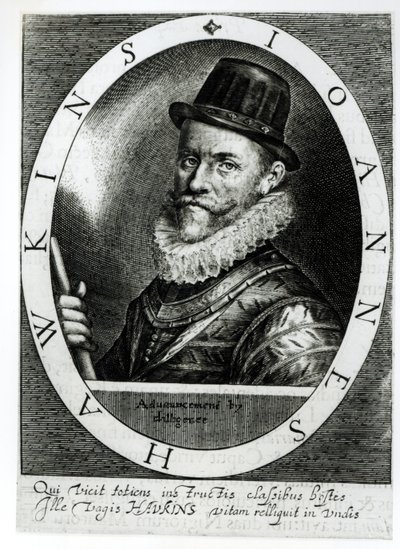 Ritratto di John Hawkins (1532-95) da English School