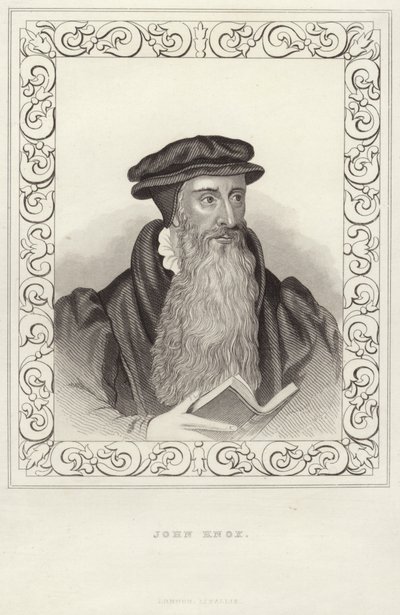 Ritratto di John Knox da English School
