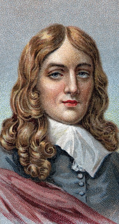 Ritratto di John Milton (1608-1674) - Dalla serie 