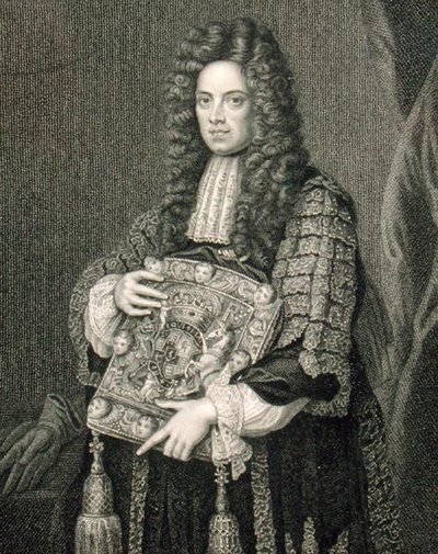 Ritratto di John Somers (1651-1716), Barone di Evesham, da 