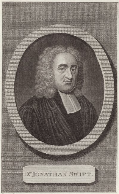 Ritratto di Jonathan Swift da English School